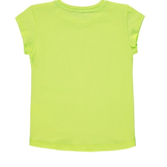 Kanz lime t-shirt with front print - Picture 2 of 3